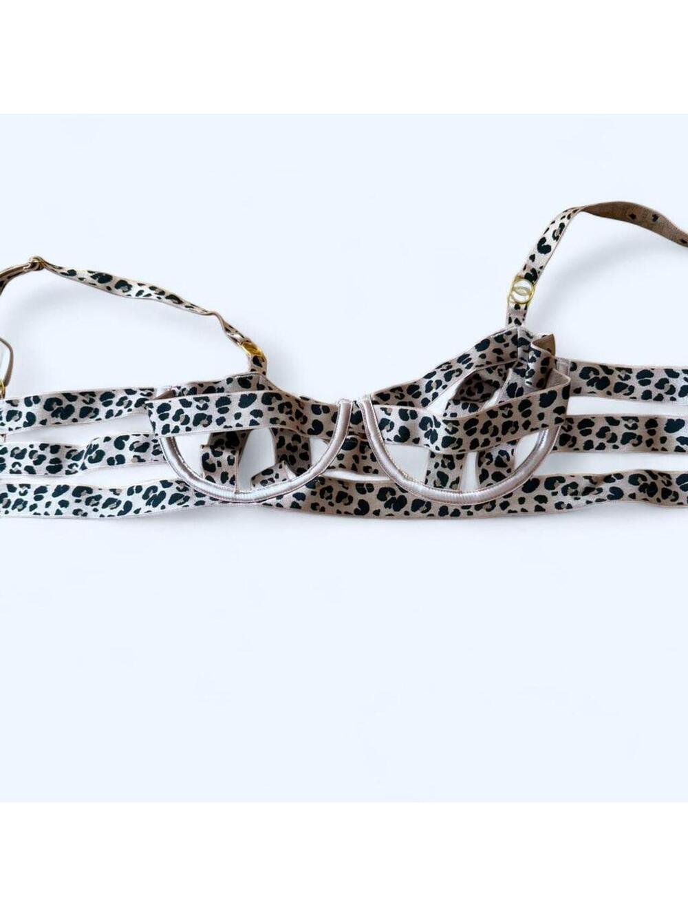 Victoria's Secret leopard print bralette Size 34B